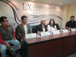 La propuesta fue presentada por la académica Raquel Gutiérrez Nájera (c). TWITTER / @LegislativoJal