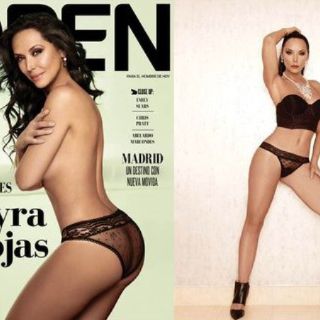 Mayra Rojas posa sensual para la revista 'OPEN'