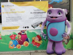 A través de Círculo Informador, este adorable personaje de Dreamworks convivió de cerca con los pequeños. EL INFORMADOR /