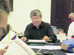 Miguel Ángel de León Ruiz trabajó por cuatro años para dar forma a 'El sermón de los muertos'. FACEBOOK /