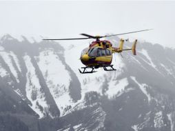 Una aeronave participa en la campaña de rescate del avión siniestrado al sur de Francia. AFP / A. Poujoulat