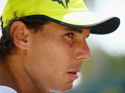 'Vamos a seguir día a día y toda mi intención y tengo el convencimiento del que el viernes voy a estar compitiendo', dijo. AFP / A. Bello