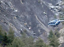 El avión despegó de Barcelona alrededor de las 10:00 horas locales y se estrelló en los Alpes franceses una hora después. AP / C. Paris
