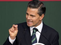 Enrique Peña Nieto manifiesta que los jóvenes mexicanos tienen en él a un aliado para desarrollar su potencial. AP / ARCHIVO