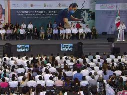 El anuncio fue durante la presentación del Programa de Apoyo al Empleo y Capacitación en el Sur del País. TWITTER / @STPS_mx