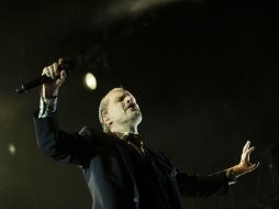 El cantante se despidió con un Gracias a México, los amo buenas noches. EL INFORMADOR / ARCHIVO