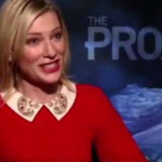 Cate Blanchett pierde la paciencia con reportero