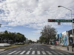 Se tiene previsto que la avenida Hidalgo estaría cerrada por un periodo de 10 semanas. EL INFORMADOR / ARCHIVO