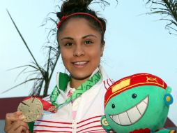 La racquetbolista y actual número uno en su disciplina a nivel mundial, es hasta el momento la única mexicana confirmada. NTX / ARCHIVO