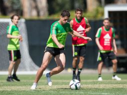 Javier Hernández sería titular en al menos uno de los dos próximos partidos de la Selección Mexicana. MEXSPORT / D. Leah