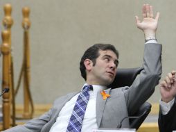 El consejero presidente del INE, Lorenzo Córdova, aseguró en la sesión de ayer que los avances para el proceso son significativos. NTX / C. Pereda