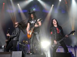 La intensidad de la velada subió cuando el grupo comenzó a tocar algunos temas de Guns 'N Roses. NTX / P. Sánchez