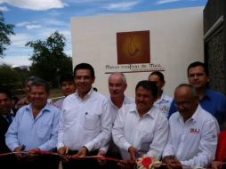 Este jueves también se inauguró el Centro de Desarrollo, Diseño y Comercialización Artesanal. TWITTER / @INADEM_SE