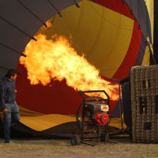 Exhibición gratuita de globos aerostáticos y radiocontrol