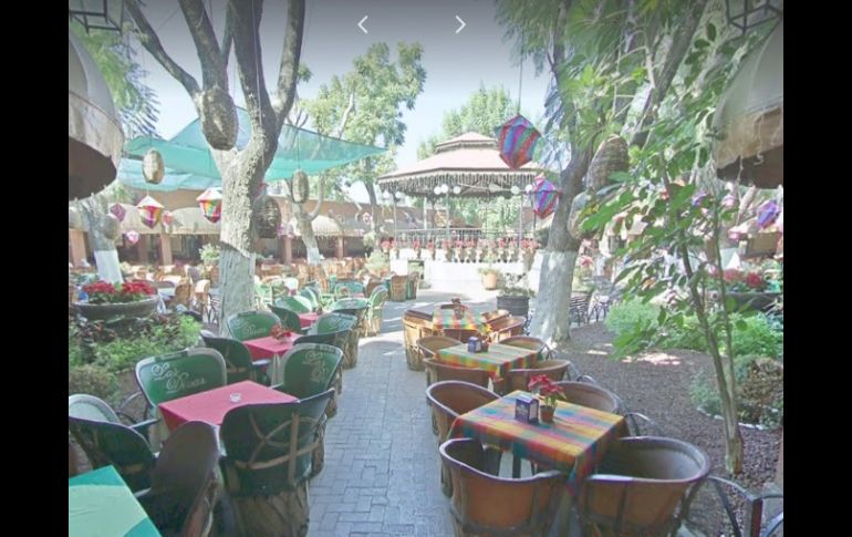 Con ayuda de la plataforma, cualquier persona puede dar un recorrido virtual por sitios como El Parián de Tlaquepaque. ESPECIAL / Google