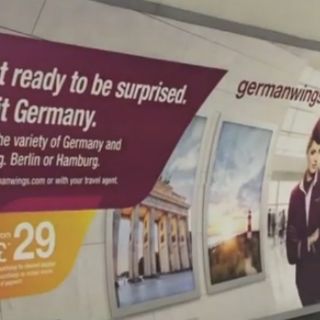 Germanwings quita anuncios de 'prepárate para ser sorprendido'
