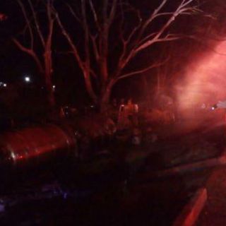 Explosión de pipa en Tabasco deja 36 heridos