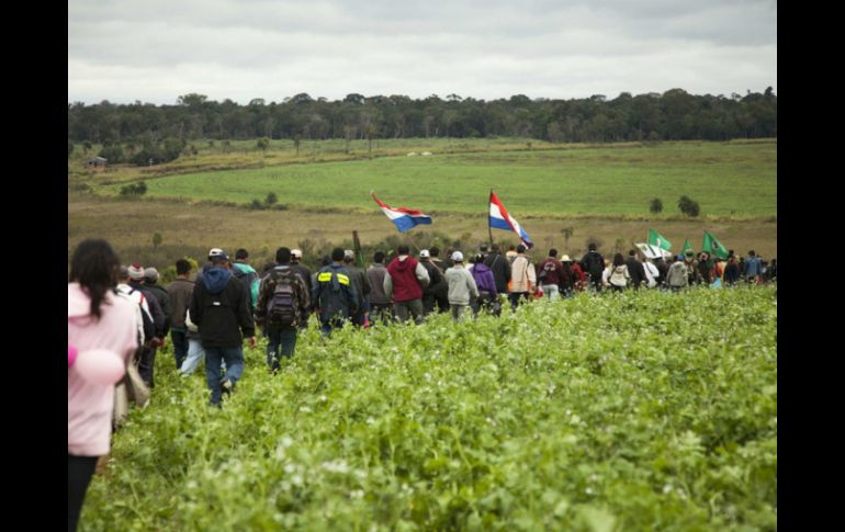 En Paraguay, menos del 3% de la población es dueña de cerca del 85% de la tierra, según ONG Oxfam. EFE / ARCHIVO