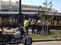 El accidente ocurre cerc del campus de la Universidad del Sur de California. AP / S. Wolf