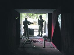 Un hotel abandonado es el escenario de las batallas del Club Deportivo de Airsoft ETAG. EL INFORMADOR / A. Camacho