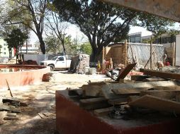 Desde el pasado mes de septiembre, la zona está en proceso de remodelación. EL INFORMADOR / ARCHIVO