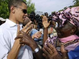 Durante su primera gira africana en julio del 2013, Obama estuvo en Tanzania, Senegal y Sudáfrica, pero no visitó Kenia. AFP / S. Maina