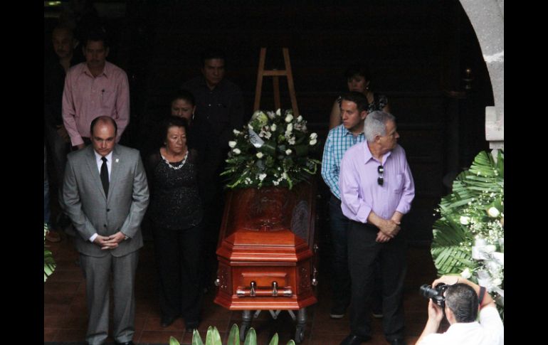Este lunes se llevó a cabo en el Ayuntamiento de Tlaquepaque un homenaje al regidor, Feliciano García. ESPECIAL / Ayuntamiento de Tlaquepaque