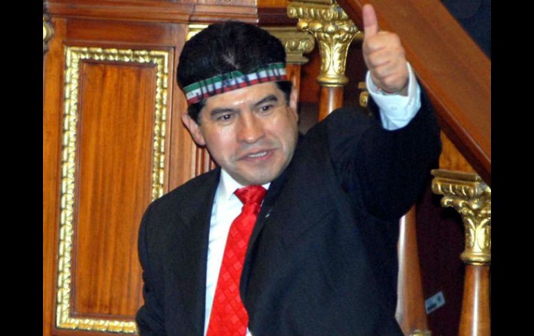 Esta mañana, 'Juanito' aseguró que era candidato de este Partido y que confiaba en derrotar a la 'mafia lopezobradorista'. NTX / ARCHIVO