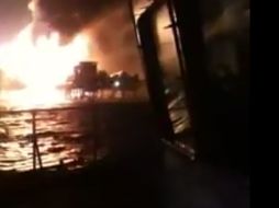 Fueron evacuadas de la zona 300 empleados. TWITTER / @carlitosahm