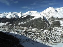 El fuerte viento en la zona provocó los desplazamientos de la nieve. NTX / ARCHIVO