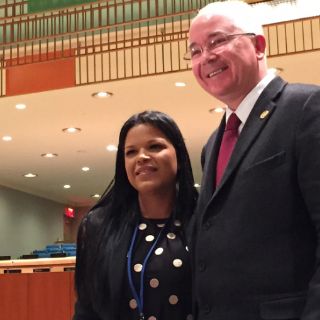 Hija de Hugo Chávez debuta en la ONU con crítica a EU