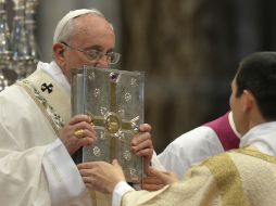 Sostiene que el cansancio de los sacerdotes debe aprenderse de buena manera. AFP / A. Solaro