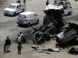 Yemen se halla sumido en fuertes combates cuando continúa la ofensiva de la coalición árabe. EFE / STR