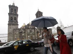 Para los poblanos hay potencial de lluvias fuertes por entrada de humedad. NTX / ARCHIVO