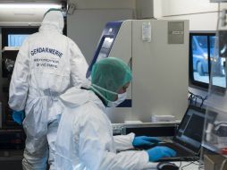 Se encontró ya la segunda caja negra del avión que se estrelló en los Alpes. EFE / F. Pellier