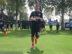 Las Águilas ya tienen a su plantel listo para el juego. TWITTER / @CF_America