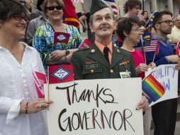 La ley provocó protestas por parte de comercios y grupos defensores de los derechos de homosexuales. AFP / A. Morales