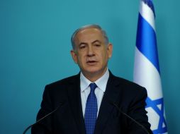 Netanyahu mostró su desacuerdo cuando asistió el pasado 3 de marzo a EU. AFP / D. Hill