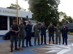 Con el acuerdo se estandarizan procedimientos para interceptar droga entre Fuerzas Navales de los tres países. TWITTER / @FuerzaAereaCol