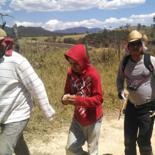 Protección Civil rescata a un peregrino en Talpa de Allende