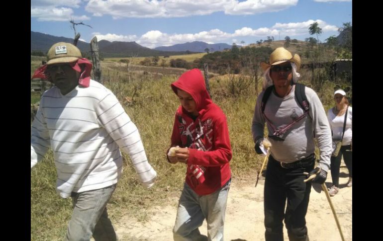 Para realizar la Ruta del Peregrino se recomienda tomar precauciones. ESPECIAL / Protección Civil Jalisco