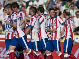 Tras la victoria, los 'rojiblancos' alcanzan 62 unidades. AFP / J. Guerrero