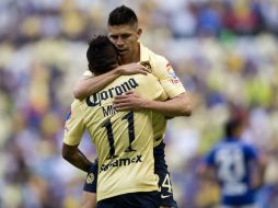 Las Águilas hacen olvidar por lo menos un par de goleadas anteriores con este resultado. MEXSPORT / O. Aguilar