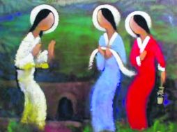 Valientes mujeres las que fueron al sepulcro y recibieron el anuncio de la resurrección. ESPECIAL /