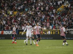 Michel es considerado un héroes tras haber parado un penal cobrado por Alfonso González. EL INFORMADOR / ARCHIVO