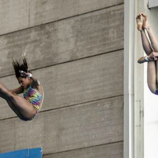 Mexicanas ganan oro en sincronizados femenil