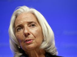 Christine Lagarde sostuvo una reunión en Washington con el ministro de finanzas griego, Yanis Varoufakis. AP / ARCHIVO