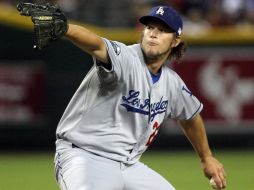El abridor de los Dodgers Clayton Kershaw tiene el mayor salario, con 31 millones por temporada. EFE / ARCHIVO