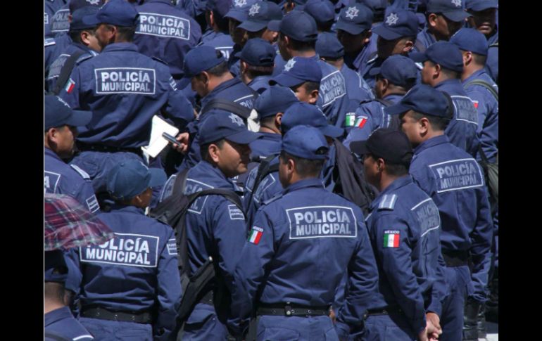 Los despidos se debieron a que los elementos reprobaron los exámenes de control de confianza. NTX / ARCHIVO