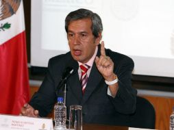 Ortega afirma que coadyuvará en brindar las garantías de seguridad para quienes van a votar. NTX / ARCHIVO